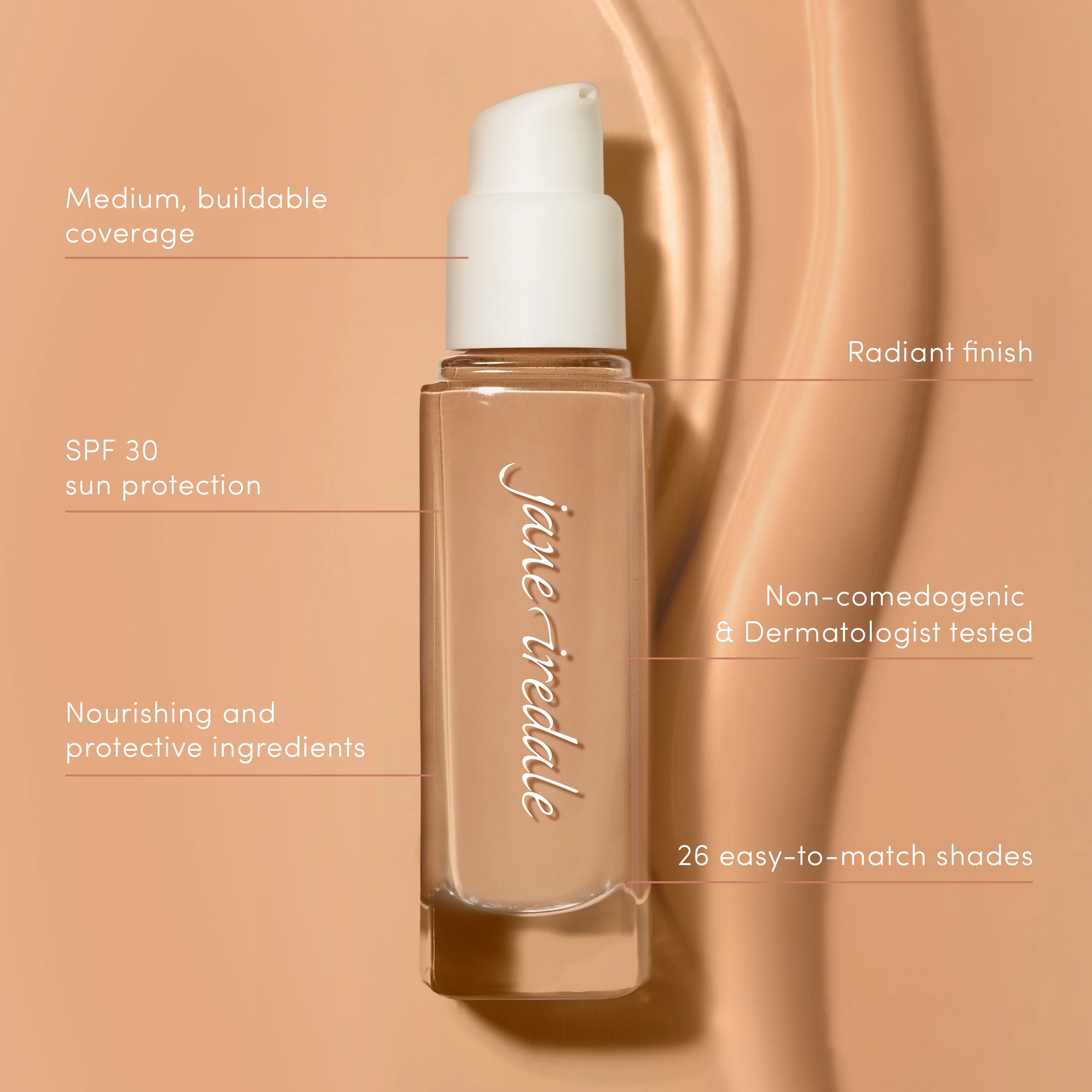 Skintuition SPF 30 Radiance-Boosting Liquid Foundation - Image 90